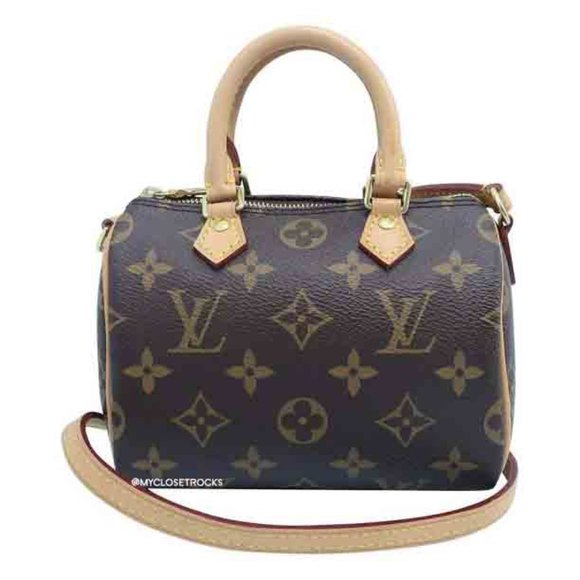 Louis Vuitton Handbags - SOLD Louis Vuitton Nano Speedy Crossbody